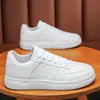 Nuanfenglai Primavera Zapatos de Hombre Nuevos Transpirables Tenis Blancos Hombres de Moda Versátiles Zapatos Deportivos de Suela Gruesa Zapatos Casuales