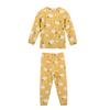 Emo Beibei Ambb Roupa íntima infantil Terno Masculino e Feminino Desenho animado Roupas para casa Estilo coreano Puxar Moldura de lã Pijama escovado