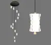 Lámpara de Araña para Sala de Estar Moderna Minimalista Elegante Iluminación de Escaleras Luz Nórdica Lujo de Gama Alta Nuevo Modelo 2026 Luz para Vestíbulo Principal