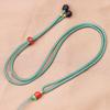 Cordão clássico Ruyi ajustável com miçangas para homens e mulheres pingente de jade corda mão tecida pescoço colar corda atacado
