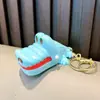 Llavero de Máquina de Ardilla de Pizza Máquina de Peluches Juguete de Regalo Pequeño Colgante para Mochila Escolar de Estudiante Llavero de Llave de Coche