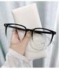 Óculos de Grau Acabados, Armações de Óculos Retrô da Moda, Lentes Lisas, Versátil para Homens e Mulheres, Bloqueio de Luz Azul, Podem Ser Personalizados com Receita