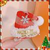 Decoraciones navideñas 2024 traje festivo adulto niños regalo de Navidad sombrero diadema transfronterizo fábrica venta al por mayor