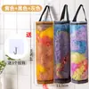 Organizador de bolsas de basura para colgar en la pared, almacenamiento de bolsas de plástico para la cocina, almacenamiento de bolsas de compras colgantes, bolsa colgante de almacenamiento