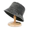 Sombrero de Pescador de Mezclilla Lavada para Mujer, Sombrilla de Verano, Adelgazante de Rostro, Sombrero de Pescador Pequeño, Estilo Japonés, Circunferencia de Cabeza Grande, Sombrero Liso
