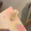 Pinza para el pelo transparente con diseño bonito, Pinza transparente brillante para flequillo de pez de verano, Accesorio de pelo versátil de dibujos animados para niña