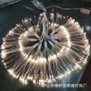 Lámpara de Techo de Boda Fuegos Artificiales Lámpara de Inserción de Piso de Fuegos Artificiales Semicircular Circular Tubo de Sol Acrílico Transparente Forma de Tubo Lámpara Decorativa