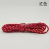 Accesorios Hechos a Mano DIY Cordón Redondo Relleno de Poliéster de 5 mm Punto de Salto Cordón de Ajuste Cordón de Zapato Cordón de Sudadera Cordón Trenzado Cuerda para Atar
