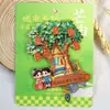 Serie YunnanAtracciones Culturales y Creativas ÚnicasXishuangbannaCiudad TurísticaSouvenirImanes de Refrigerador de Madera