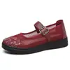 2026 Verão Transfronteiriço Novo Estilo Sapatos de Pano Velho Pequim Antiderrapantes Respiráveis Casuais Planos Meia-idade e Jovens Fáceis de Calçar Sapatos de Mãe