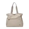 Bolsa de lona para mujer, bolsa tote, bolso de hombro multicapa de lujo ligero para el trabajo y los desplazamientos, bolsa de compras casual de gran capacidad, nailon