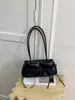 Bolso de axila plisado de moda y dulce transfronterizo para mujer, nuevo bolso Boston versátil de alto valor para Instagram, bolso de mano y bolso de hombro