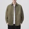 Chamarra tipo camisa outdoor para hombre estilo montaña, manga larga, nueva moda otoño 2026, versátil, de alta gama, tallas grandes, primavera y otoño