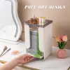 Caixa de Armazenamento para Macarrão Instantâneo e Macarrão Caracol, Armazenamento Diversos de Mesa para Casa e Cozinha, Caixa de Armazenamento com Recarga Automática Extraível para Máscaras
