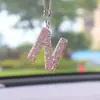 Colgante para Coche con Forma de Oso de Amor de Arcilla Amazon Transfronterizo, Colgante para Interior de Coche, Colgante de Letra de Alta Gama para Mujeres