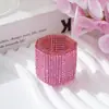 Copo de Cristal Popular Cravejado com Diamantes Sem Tampa, Copo de Cristal para Mistura, Ferramenta Transparente Espessa para Nail Art