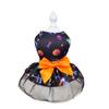 Mascota perro ropa fiesta de Halloween cráneo vestido colorido Directo de Fábrica