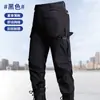 Calça Tática Militar para Exterior Anti-respingo Macacão Multi-bolsos Primavera e Outono Americano Funcional de Carga Roupas de Trabalho Masculinas