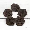 Cinta de Poliéster de 5 cm con Broche de Mariposa Plano Rosa Decoración para Eventos de Noche y Graduación Accesorios para Traje de Hombre Flor