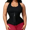 Roupa Modeladora de Malha Europeia e Americana para Comércio Exterior, Cinta Compressora Afuniladora Justa, Modelador de Barriga, Cinta Modeladora de Cintura, Colete Fitness
