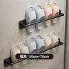WC, Rack de armazenamento, Casa de banho, Rack de chinelo sem perfuração, Sapatos, Rack de armazenamento, WC, rack de drenagem de parede, rack de drenagem de parede