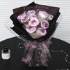 Flor Eterna Flor de Jabón Ramo de Rosas Producto Terminado Flor de Ciruelo Artificial Cubo de Abrazo Qixi Cumpleaños Día de San Valentín Regalo