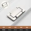 Nova Puxador Oculto para Gaveta Montado na Superfície Preto Puxador de Porta de Guarda-Roupa Dourado Tatami Puxador Plano Invisível