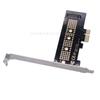 Tarjeta de expansión de escritorio M2 a PCI-E 1X M.2 disco duro transferencia protocolo NVME lector de tarjetas SSD tarjeta de prueba