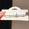 Pulsera de Cruz con Circonita Chapada en Oro Real de 18k 2026 Nueva Exquisita Versátil Pulsera de Lujo Ligero Sensación de Gama Alta Joyería para Manos