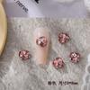 K9 nail art cristal pilha broca produto acabado 33 multi-corte de alta qualidade bola de broca de cristal huanzi corte flash net vermelho ouro jóias