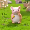 Micro-Paisagem Criativa Doze Signos do Zodíaco Figuras de Animais de Desenho Animado Decorações DIY Acessórios para Pendurar Mini Enfeites de Mesa