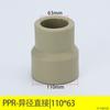 Liansu Ppr Directo (Conexión de Tubería Recta) Reductor (Manguito Reductor) Conector Reductor para Mejoras del Hogar de Fusión en Caliente, Flexible