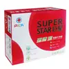 Papel de Impresión Transparente para Computadora Red Giant de Página Completa, Tipo Plegado en Tres con 241 Pines, Impresora de Albarán de Entrega de Hoja Completa