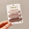 Pinzas para el pelo de helado para niñas, Pinzas laterales lindas para flequillo de bebé, Pinzas de pico de pato, Accesorios para el cabello