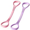 Banda de Fitness de Silicona con Forma de Ocho Personalizada para Estirar la Espalda en Yoga para Mujeres, Banda de Resistencia de Silicona para Uso en Casa