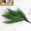 Pino Cola de Caballo Real Planta Real Aguja de Pino Planta Verde Flor Artificial Techo de Salón de Bodas Paisajismo Exterior Musgo