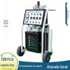 Nova máquina de derramamento de poliuretano de espuma dura pneumática de alta pressão preto e branco material derramando máquina de pulverização máquina de espuma de isolamento de armazenamento a frio