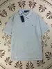 Camisa Polo Clássica de Algodão Puro de Alta Qualidade com Logo Pony Bordado, Gola Polo e Manga Curta, Tamanho Grande, Cross-Border, para Homens e Mulheres, Camiseta Masculina