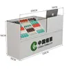 Balcão de Caixa de Supermercado com Display Integrado para Contagem de Cigarros Rack de Cigarros para Loja de Conveniência Combinação de Balcão e Rack para Cigarros Novo Armário de Cigarros com Gaveta