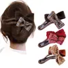 Presilha Bico de Pato com Laço, Estilo de Alto Padrão, Novo Estilo 2026 Presilha de Cabelo para Mulheres, Presilha de Garra para Meio Rabo de Cavalo, Acessório de Cabelo Presilha Tubarão Segura