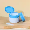 Frasco de plástico PP, recipiente de boca ancha de 100g/150g para polvo liofilizado o pasta de dientes, botella vacía, botella de exfoliante corporal de 200/300ml