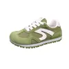 Tenis para mujer, nueva colección otoño 2026, zapatillas casual transpirables para correr, ligeros y versátiles, adecuados para estudiantes, al estilo del clásico "Forrest Gump" y zapatillas de entrenamiento alemanas, tenis blancos