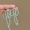 [Estrellas de Sal Marina] Pendientes de Estrella de Mar Exagerados y Únicos para Mujer, Estilo Vacacional, Viaje de Verano a la Costa, Pendientes Serie Azul