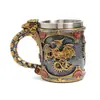 Dragão Mecânico Transfronteiriço Pterossauro Mecânico Criativo Personalizado Caneca de Cerveja Retrô Caneca