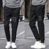 Calças masculinas 2024 Calças casuais esportivas de verão Calças masculinas na moda novo estilo coreano Calças Haren Slim-fit Calças finas respiráveis