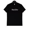 Camiseta de manga corta para hombre, de algodón mercerizado fino, nueva camiseta de verano para hombre con cuello redondo, cómoda, transpirable, ajustada, de media manga, a la moda