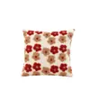 Funda de Almohada de Flor Tridimensional Nueva con Borlas Transfronteriza Funda de Cojín de Imitación Cachemira Jacquard Almohada de Sofá Almohada de Mesita de Noche