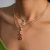 Collar de Flor de Zirconia Europea y Americana Chapado en Oro Real Pulsera de Estilo Vacacional Transfronterizo Dopamina de Gama Alta para Mujer
