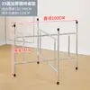 Marco de Mesa Redondo Grande Simple, Soporte Plegable para Pata de Mesa, Base de Mesa, Marco de Mesa de Comedor, Pata de Mesa Plegable, Marco de Mesa, Marco de Pata de Mesa Engrosado