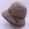 Chapéu de Pescador Minimalista Color-Blocking Estilo Japonês para Mulheres, Primavera e Verão, Emagrecimento Facial, Versátil Casual Chapéu Bucket de Aba Larga, Chapéu de Proteção Solar para Passeios